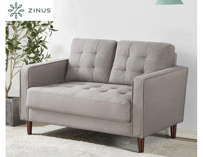 Zinus Mid-Century 2-Seat Sofa - Stone Grey