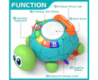 Baby Toys Early Learning Educational Toy with Light & Sound, Musical Turtle Crawling Baby Toys