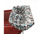 Shopping Trolley Cover for Baby or Toddler - 2-in-1 Highchair Cover