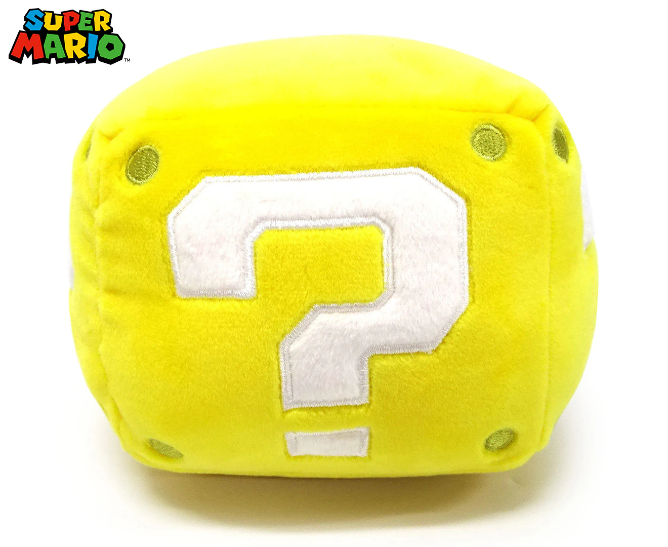 Nintendo Super Mario Junior Question Block Mocchi Mocchi Plush Soft Toy 3y+