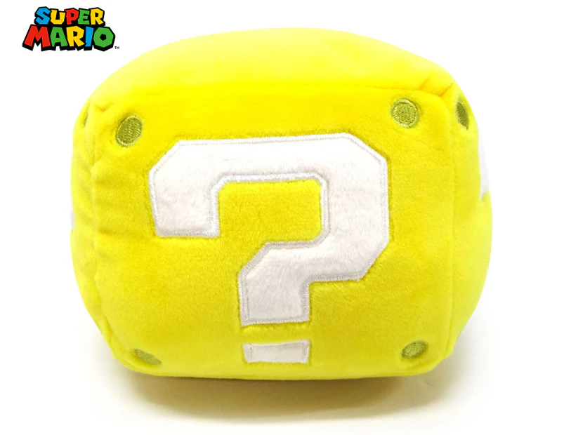 Nintendo Super Mario Junior Question Block Mocchi Mocchi Plush Soft Toy 3y+