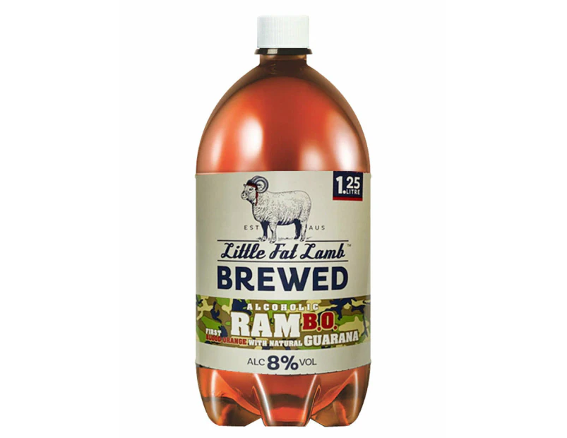 Little Fat Lamb Brewed Alcoholic Rambo Cider 1.25l