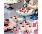 120 x CLEAR MINI DISH WAVE BOWLS Reusable Desserts Serving Bowl Appetisers Cups