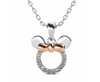 Minnie Mouse Necklace Embellished With SWAROVSKI Crystals