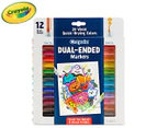 Crayola Dual-Ended Markers 12-Pack