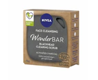 Nivea Face Cleansing Wonder Bar Blackhead Clearing Scrub With Activated Charcoal 75g