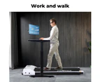 Centra Treadmill Electric Exercise Machine Run Home Gym Fitness Walking Portable - White