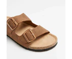 Target Mens Moulded Cork Sandals - Brown