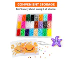 24 Colours 5mm Perler Hama Beads Pegboard Kit Kids Toys DIY Craft Set