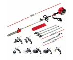 Garden Multi Tool Pole Chainsaw Hedge Trimmer Brush Cutter - 65cc