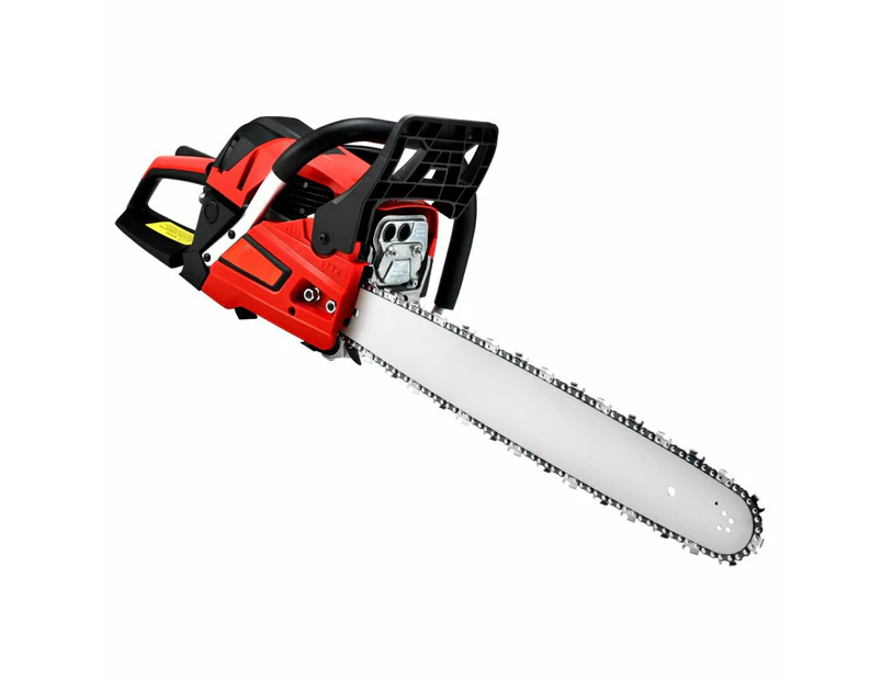 Petrol Chainsaw E-Start Commercial Top Handle Tree 45cc - 16in