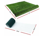 1x10m Artificial Grass Synthetic Fake 10SQM Turf Lawn 17mm Tape