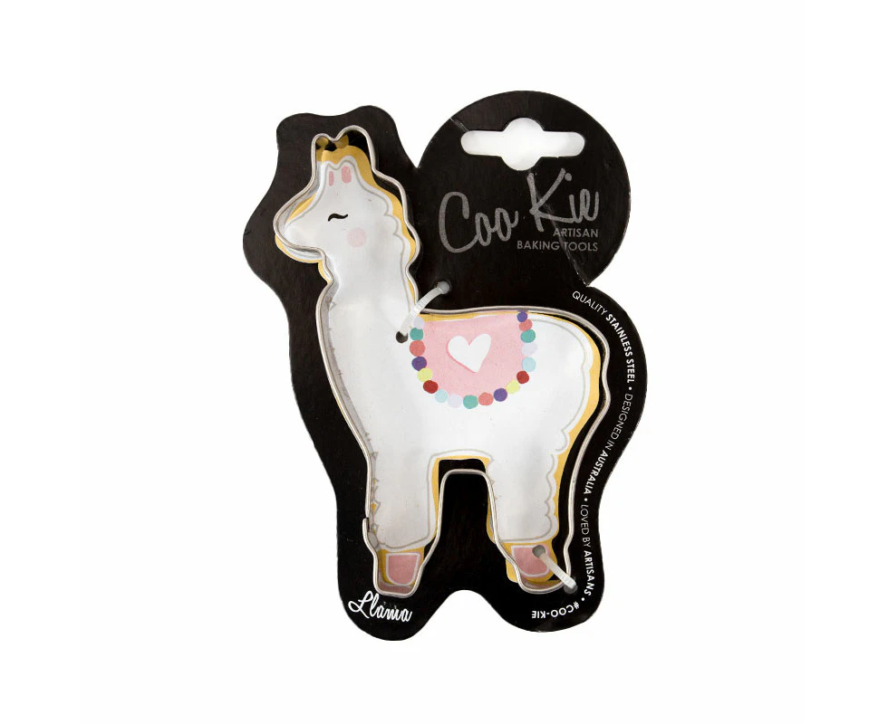 Coo Kie Llama Stainless Steel Cookie Cutter