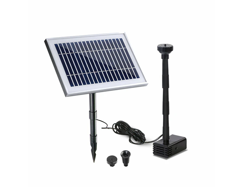 Solar Powered  Water Pump Outdoor Submersible Fountains Filter - 4.6FT