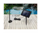 Solar Powered  Water Pump Outdoor Submersible Fountains Filter Kit - 4FT