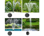 Solar Powered  Water Pump Outdoor Submersible Fountains Filter Kit - 4FT
