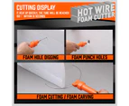 3in1 Hot Wire Foam Cutter Hot Knife Engraving Kit Styrofoam Polystyrene Cutting