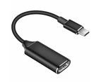 Usb Type C To Hdmi Adapter 4K Cable For Macbook 2015 2016 2017 Pro 2018 Samsung Galaxy S9 S8 Surface Book Dell Xpx 13 Pixelbook More - Clear