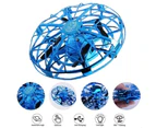 Drones Gesture Controlled Mini Ufo Helicopter Indoor Sensing Surround Fly Aircraft - Gold