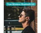 Qcy 5.0 Bluetooth 3D Wireless Earphone With Dual Microphone - Black