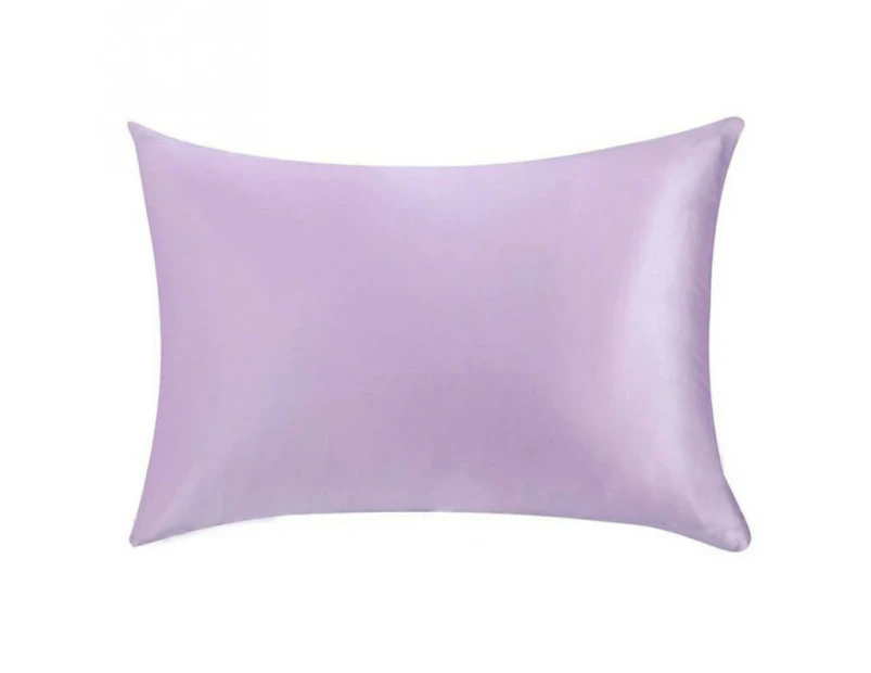 Silk Pillowcase Luxury Bedding Soft Pillowslip - Lavender