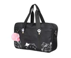 Kitten Duffle Bag - Black