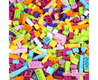 1000pcs Mix Colour Building Children construction sets Big Bulk Value Pack For Boy Girl Toys