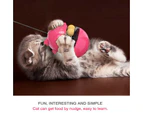 Kitten Tumbler Toy Treat Dispenser Cat Ball  Multifunction SelfPlay Interactive