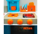 Kids Pretend Stimulation Large Toys Deluxe Kitchen Play Sets w Music Light Gift