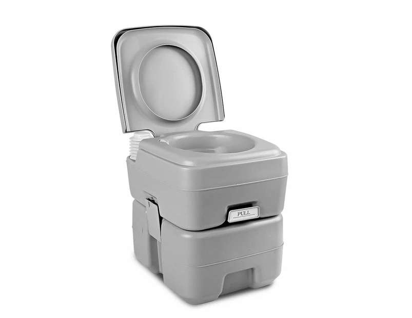 Camp Portable Outdoor Camping Toilet Grey - 20L
