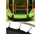 Trampoline Kids Trampolines Cover Safety Net Pad Ladder Gift Green - 4.5ft