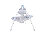 Childcare Vibe 'N' Swing Electronic Baby Newborn Bouncer Hanging Toys Tropic Grey