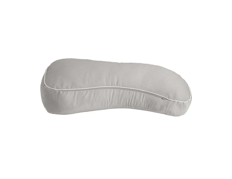 Milkbar Cotton Cover Washable Cushion Single Nursing Baby Feeding Pillow Grey