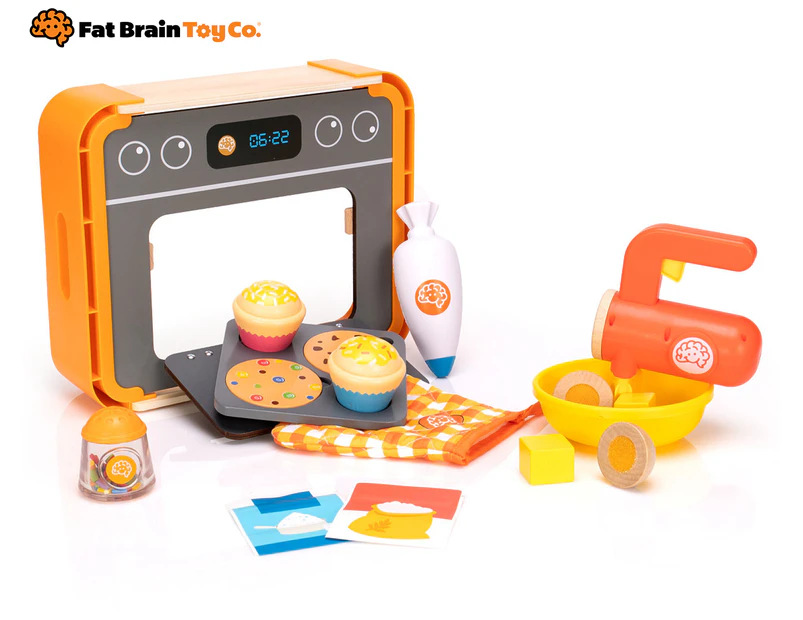Fat Brain Toys 17-Piece Pretendables Bakery Set