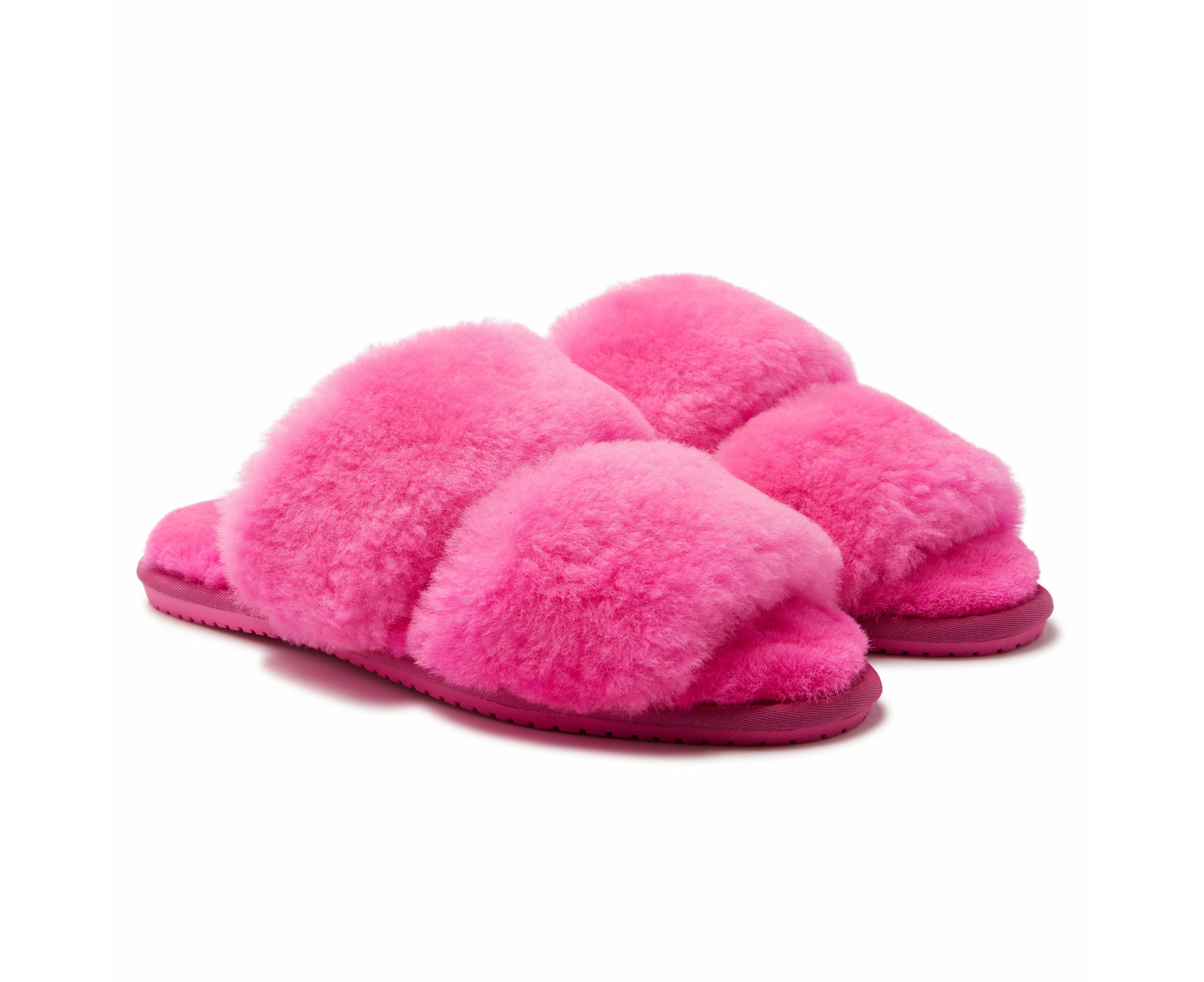 Original Ugg Australia High Double Slide Slipper Pink