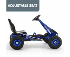 Kahuna G95 Kids Ride On Pedal Go Kart - Blue