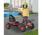 Kahuna G95 Kids Ride On Pedal-Powered Go Kart  - Red