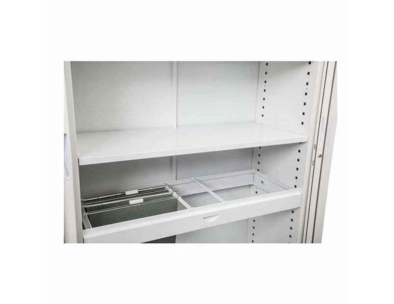 Move Roll Out File Frame To Suit 900Mm W Tambor Door Unit - White