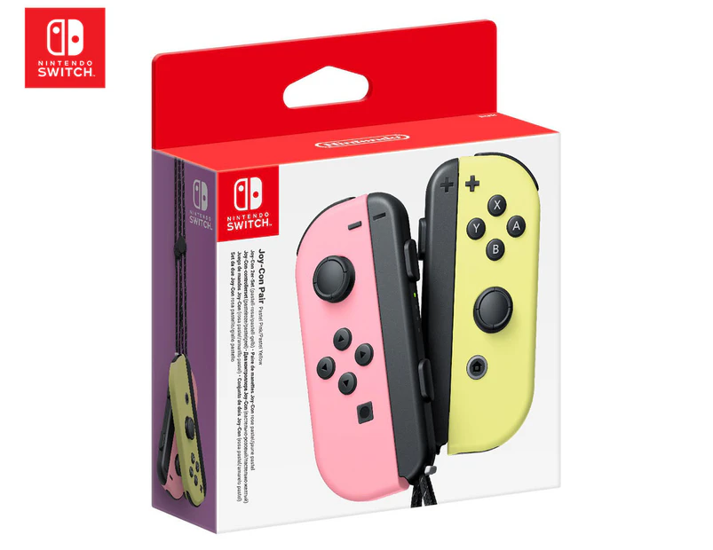 Nintendo Switch Joy-Con Controller Set - Pastel Pink/Pastel Yellow