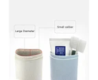 Portable Travel Toothbrush Toothpaste Holder Toiletries Accessories - Blue