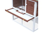 Advwin Rabbit Hutch Bunny Cage Large Run Cage Pet House