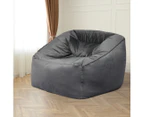 Marlow Bean Bag Chair Cover Soft Velvet Home Game Seat Lazy Sofa Cover Large