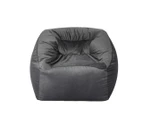 Marlow Bean Bag Chair Cover Soft Velvet Home Game Seat Lazy Sofa Cover Large