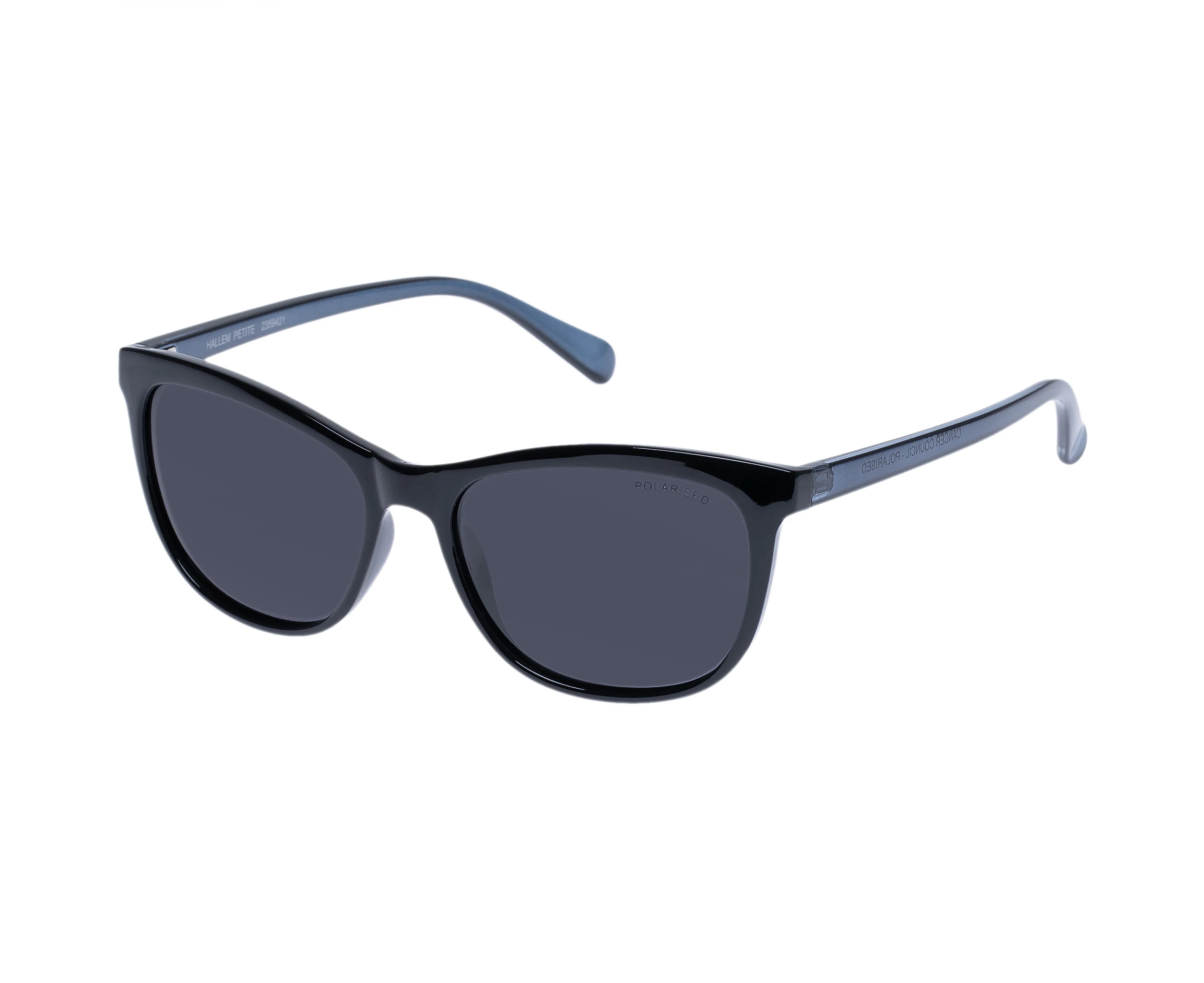 Cancer Council Female Hallem Petite Black Crystal Ink D-Frame Sunglasses