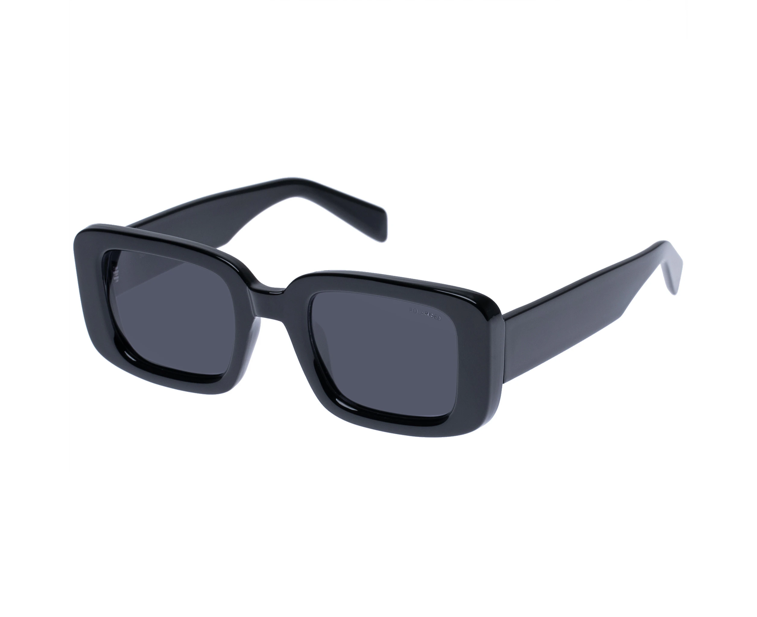 Cancer Council Female Sunbury Black Rectangle Sunglasses