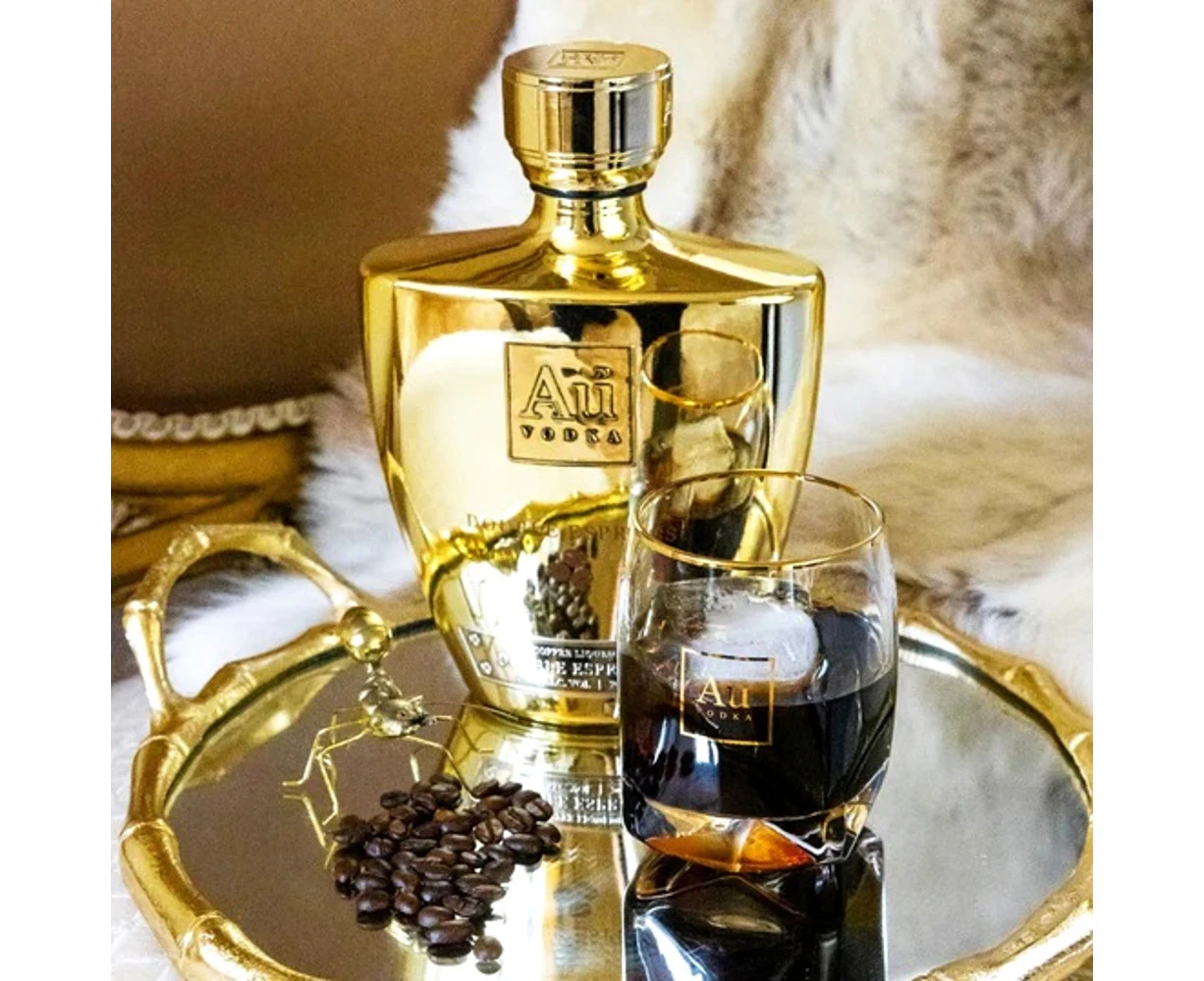 Au Vodka Double Espresso Coffee Liqueur 700mL