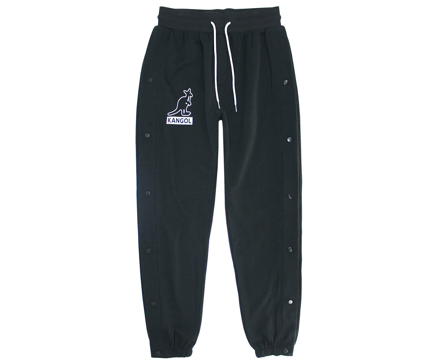 Kangol Game Day Joggers Track Pants Trackies - Black