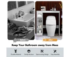 Giantex Over Toilet Storage Cabinet Bathroom Space Saver Toilet Shelf w/Paper Holder White