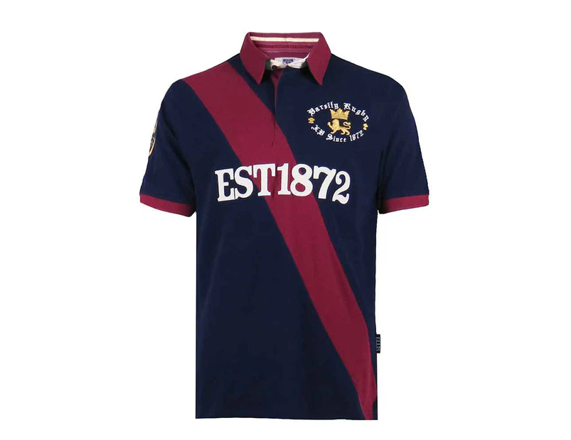 Varsity Rugby Union Shirt Polo 1872 - Navy Blue