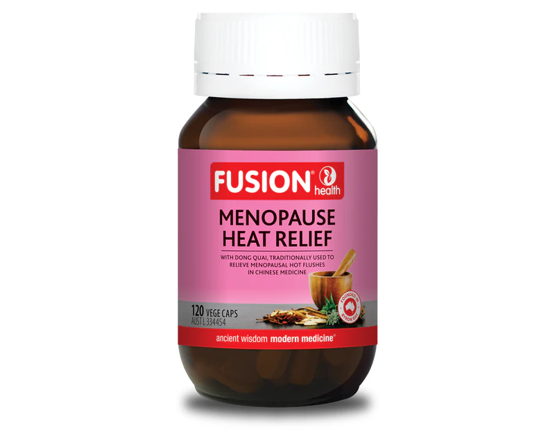 Fusion Health Menopause Heat Relief 120 Caps